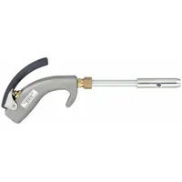 GUARDAIR Air Gun: Ergonomic Grip, Aluminum, 1/4 in Female NPT, 1 Nozzle(s), 6 in Actual Extension Lg (MPN LZR600006AA)
