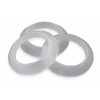 APPROVED VENDOR Washer: Plastic, White, 1 1/2 in Nominal Pipe Size, 1 1/2-11.5 Thread Size, 10 PK