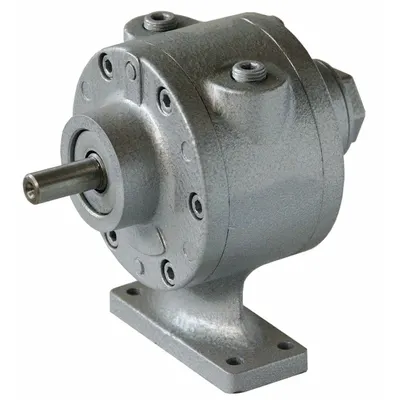 SPEEDAIRE Air Motor: 1.7 hp, 36 in-lb Torque, 3,000 RPM, 78 cfm, Foot, 1/4 in NPT - Rotary Vane Air Motors