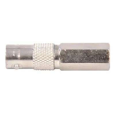 DOLPHIN COMPONENTS CORP Coaxial Connector: Female, Connector, Silver, Twist-On, RG-6, Plenum - BNC Coaxial Connectors