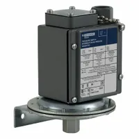 TELEMECANIQUE SENSORS Vacuum Switch: 9016G, DPDT, 100 psi Pressure - Max, 1/4-18" NPTF (MPN 9016GAW21)