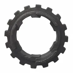 This replacement wheel is rated for 3 tons and fits Dayton brand hoists, including models 3TP98A, 3TP99A, and 3TR01A. It is used in material handling applications to restore hoist mobility. The wheel is designed for use with model HRH-3T-5FT-Cr.
