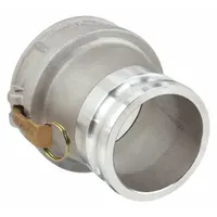 Cam and Groove Adapter: 75 psi Max. Working Pressure @ 70 F, 6 11/16 in Overall Lg, Nitrile (MPN 5040-DA-AL)
