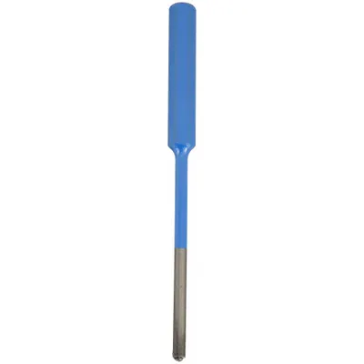 DASCO PRO Roll Pin Punch: 7/32 in Tip Dia, 5 in Overall Lg, Hexagon, Steel, Ball - Roll-Pin Removing Punches