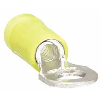 STA-KON Ring Terminal: Yellow, Nylon Insulation, #8 Stud Size, 12 AWG to 10 AWG Wire Sizes, 600 V (MPN RC10-8)