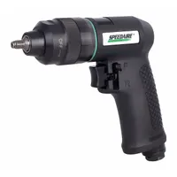 SPEEDAIRE Air Impact Wrench: Compact, 1/4 in Drive, Pistol-Grip, Square, 1/4 in Female NPT Air Inlet
