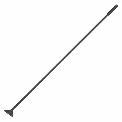 SLICE Scraper: Bld. Mat. Zirconium Oxide, Hdl. Mat. Metal, Stiff, Bent Bld. Shape - Floor Scrapers