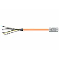 READYCABLE Servo Cable: Basic Cable, 10 ft Lg, For Allen-Bradley, Similar To 2090-CSBM1DG-10AF, PUR (MPN MAT9851750-10)