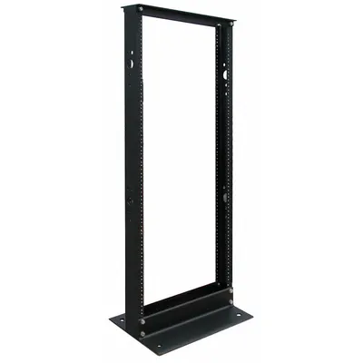 TRIPP LITE Open Frame Rack,2-Post: 25 Rack Units, Floor Mount, 49 in x 20 1/4 in x 4 3/4 in - Open-Frame Server Racks