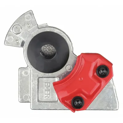 VELVAC Gladhand: 3/8 in Port Size, Aluminum, 37°, 3/8"-18 Thread Size - Emergency Gladhands (Red)