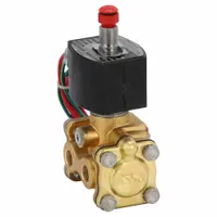 REDHAT Solenoid Valve: 3-Way, Normally Closed, 1/4 in Pipe Size, 24V DC, Explosion Proof/Watertight (MPN EF8316H301)