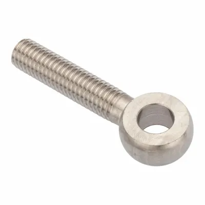 AMPG Fixed Rod End: Stainless Steel, Plain, 2 in Hole Center-to-End Lg, Right Hand - Stainless Steel Male Threaded Fixed Rod Ends
