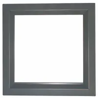 Door Window Frame Kit: 12 in Opening Ht, 12 in Opening Wd, 10 in Window Ht, 10 in Window Wd, Steel (MPN LT-B1 10 X 10)