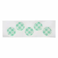 Double-sided foam tape disc with a 3/4 in diameter and 62.5 mil thickness. Features a permanent bond type with open acrylic adhesive on a tan polyurethane foam backing, designed for indoor use. Suitable for mounting and bonding lightweight components in assembly, signage, and electronics applications