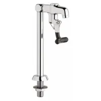CHICAGO FAUCETS Glass Filler: 712, Single-Post, Cast Brass, Polished Chrome, 1 gpm Flow Rate, Spray (MPN 712-ABCP)