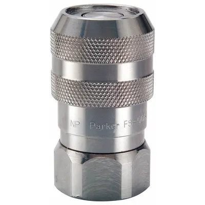 PARKER FET Series Hydraulic Quick-Connect Coupling Body - Parker FET Series Hydraulic Quick-Connect Coupling Bodies