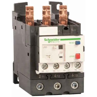 SCHNEIDER Overload Relay: Thermal Protection, 3 Poles, 1NO/1NC, Phase Loss Sensitivity - IEC Thermal Overload Relays