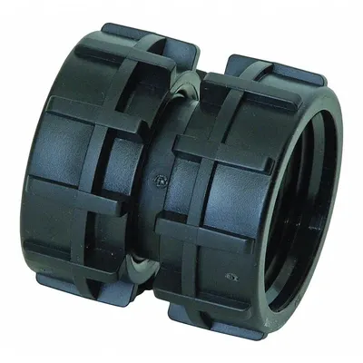 HYDRORAIN Coupling: 1" FBT, PVC, 350 psi Max Working Pressure, 2.13 in Wd - Irrigation Pipe Couplings