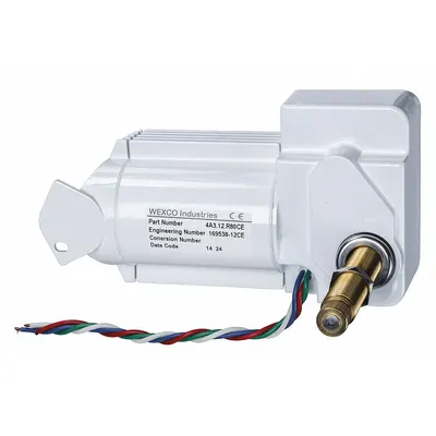 AUTOTEX Wiper Motor: 12 V Volt, 3 1/2 in, WWF Series - Windshield Wiper Motors