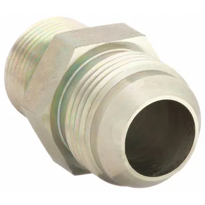 AEROQUIP Hydraulic Hose Adapter: 3/4 in x 7/8 in Fitting Size, Male x Male, NPTF x JIC - NPTF-to-JIC Steel Hydraulic Hose Adapters
