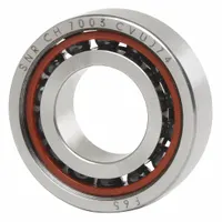 NTN Angular Contact Ball Bearing: 71908, 1 Row, Matched, Duplex, 15°, Open, ABEC 7, 40 mm Bore, 2 PK (MPN 71908CVDUJ74)