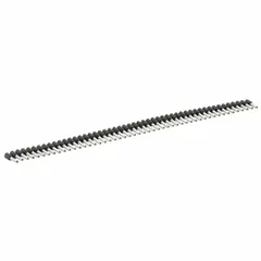 Insulated ferrule for terminating stranded wire into terminal blocks. Holds one wire with a ferrule diameter of 0.08 in. Black polypropylene insulation. Suitable for use in control panels and electrical distribution equipment.