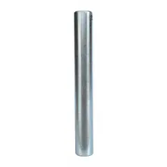 This exit axle is a replacement component for Dayton brand material handling equipment, compatible with model 2ZE57. It is used in the exit section of conveyors or similar systems to facilitate smooth load transfer in industrial and warehouse environments.