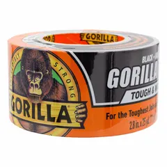 This general purpose duct tape features a polyethylene coated cloth backing with a rubber adhesive. It is 2 7/8 inches wide by 25 yards long, 16.75 mil thick, and has a minimum application temperature of 32°F. Suitable for sealing, bundling, and repairing in industrial settings.