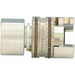 This push-to-connect air coupling body features a 3/4"-14 FNPT thread and a 3/4" hose fitting size. Constructed of steel, it is suited for industrial pneumatic and fluid handling systems requiring quick, secure connections.