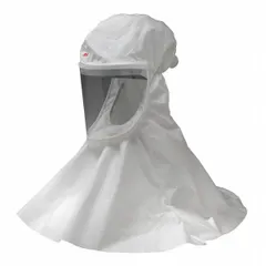Hood with shoulder coverage for use with a Powered Air Purifying Respirator (PAPR) system. S/M headgear size. Supplied in a 20-pack. Suitable for general industrial environments where respiratory protection is needed.