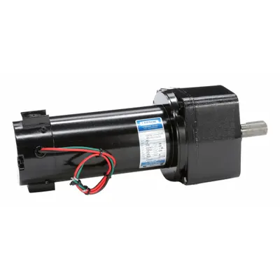 LEESON Parallel Shaft Gearmotors: Parallel, 90V DC, TENV, 500 RPM, 25 in-lb Max Torque - Parallel Shaft DC Gearmotors