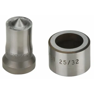 ENERPAC Punch and Die Set: 18 mm Bolt Size (In.), 0.5 Cold Rolled C-1018, 0.5 in Boilerplate - Hand and Power Tools