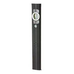 Battery-powered door alarm with horn sound output at 85 dB. Features a mortise cylinder type and aluminum alarm body. Suitable for monitoring and securing emergency exit doors in commercial settings.
