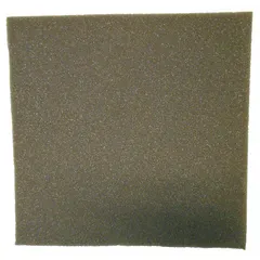 This polyurethane foam panel is designed for ceiling surface mounting to reduce echo and reverberation. It measures 10 ft long by 4 1/2 ft wide with a 1 in thickness. The gray panel meets UL94 #HF-1 fire resistance standards. Typical applications include noise control in open-plan offices, conference rooms, and industrial spaces.