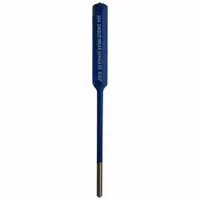 Roll Pin Punch: 5/32 in Tip Dia, 4 1/2 in Overall Lg, Hexagon, Steel, Ball, SAE (MPN 254)