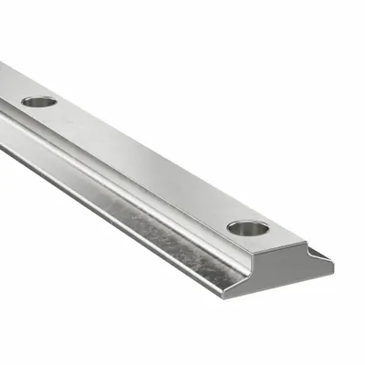MINVEE Track Support: Aluminum, For Size 0 MinVee Rails - Bishop-Wisecarver MinVee Track Supports