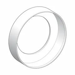 Clear protective washer designed for 22 mm panel mounting holes. Used with XB4 series metal control and signaling units to provide a seal against dust and moisture ingress in industrial control panels.