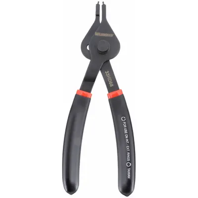 WESTWARD Retaining Ring Plier: External/Internal, For 18 mm to 48 mm Bore Dia - Convertible Retaining-Ring Pliers
