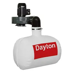 This two-stage wood dust collector separates heavy debris into a drum and filters fine dust, improving air quality in woodworking environments. It operates on 115/230V AC, delivers 600 cfm airflow, and has a sound level of 79 dBA. Suitable for capturing sawdust and wood chips in industrial and commercial woodworking shops.