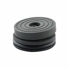 Saddle accessory for use with H200 cylinder series. Provides a tilting interface to help align loads and reduce side-load stress during lifting operations. Overall length 1.77 inches. Supports 200-ton capacity applications.