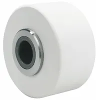 GKS-PERFEKT Replacement Roller: Repl Roller, Machinery Skates, 3-11992, F30, White (MPN 4-10022)