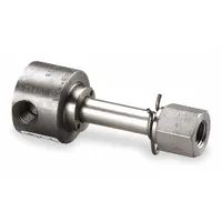 DAYTON Solenoid Valve Body: 3-Way, Normally Closed, 1/4 in Pipe Size, Stainless Steel Body, NBR Seal (MPN 008051)