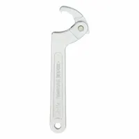 PROTO Spanner Wrench: 1 1/4 in to 3 in, 6 3/4 in Overall Lg, 5/16 in Hook Thick, 1/8 in Hook Dp (MPN JC472B)