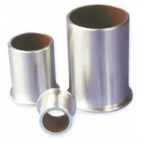 PBC LINEAR Linear Sleeve Bearing: 1/2 in Inside Dia, 1/2 in Lg, PSF, Frelon™ Gold (MPN PSF0812-04)