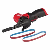 MILWAUKEE Cordless Band File: M12™ REDLITHIUM™, Bare Tool, 3/8 in Belt Wd, 13 in Belt Lg, 3,600 SFPM (MPN 2483-20)