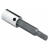 SK PROFESSIONAL TOOLS Socket Bit: 1/2 in Drive Size, 12-Point Tip, 10 mm Tip Size, Metric (MPN 41420)