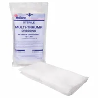 MEDSOURCE Multi-Trauma Dressing: 30 in Dressing Lg, 12 in Dressing Wd, Sterile, 25 PK (MPN MS-GZM001)