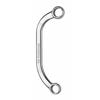 FACOM Box End Wrench: Satin, 11 mm_13 mm Head Size, 6 1/2 in Overall Lg, Offset (MPN FM-57.11X13)