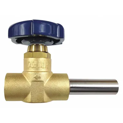 CASH VALVE Cryogenic Valve: Brass, 3/8 in x 3/8 in - Cryogenic Service Pressure Relief Valves