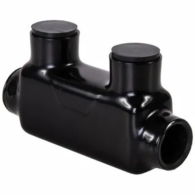 POLARIS Multitap Connector: 2 Port, In-Line Entry, 4 AWG – 500 kcmil Wire Size - Dry-Location In-Line Entry Multitap Connectors